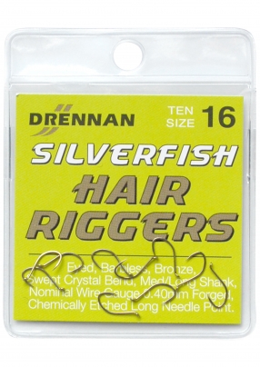 DRENNAN SILVERFISH HAIR RIGGER HOOKS