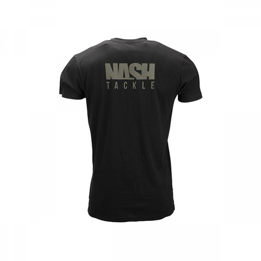NASH TACKLE TSHIRT BLACK NASH CLOTHING Oakwood Tackle