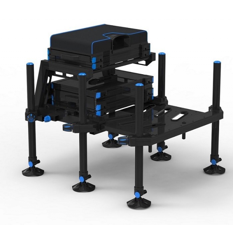 GARBOLINO COMPETITION GBC 3671 SEAT BOX GOLD ALL BLACK SEAT BOXES